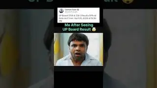 UP Board Result Out 🔥💯 #upboard #upboardresult #result #shorts #viralvideo #status #memes #funny