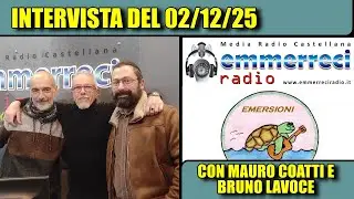 Intervista su Emmerreci Radio (Castel San Pietro Terme - BO) - 02-06-25