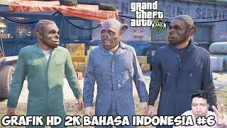AKHIRNYA MICHAEL, FRANKLIN, DAN TREVOR BERSATU MERAMPOK BERSAMA! GTA V HD GAMEPLAY #6