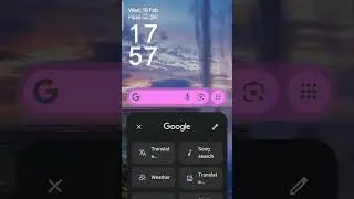 Change google widget color #update #newfeatures #google #googlesearch #android #features #new