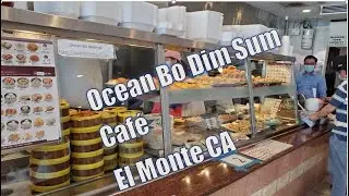 Ocean Bo El Monte CA LA Dim Sum Cafe inside Victoria Center 海寶點心美食坊