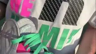 Stickie213 - Nike Miami Vice Lebron 9 Elite South Beach