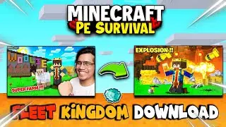 GamerFleet World Download For Minecraft PE+JAVA | Anshu Bisht Minecraft Survival World Download