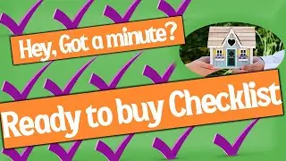 Buying a home? Here is a DETAILED CHECKLIST to develop a solid plan!