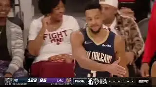 LeBron James Shows no Sportsmanship As the Crowd Boo Russell Westbrook