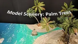 Diorama or Model Train Scenery: Model Palm Trees