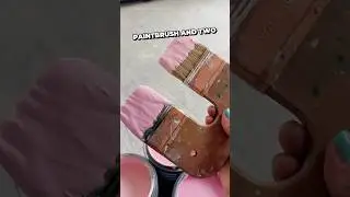 ❤️🖌️ Hand Painted Wall with Double Brush &ndash; Stunning Technique You Have to See! 🎨 @rachelsarah._