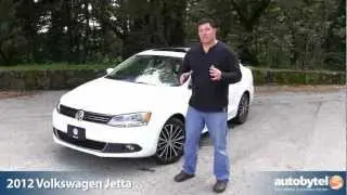 2012 Volkswagen Jetta SEL Test Drive & Car Video Review