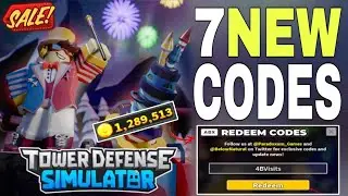 ✨НОВОГОДНЕЕ ОБНОВЛЕНИЕ🔔!! КОДЫ ДЛЯ TOWER DEFENSE SIMULATOR (TDS) НА ЯНВАРЬ 2026 ГОДА - КОДЫ TDS Н...