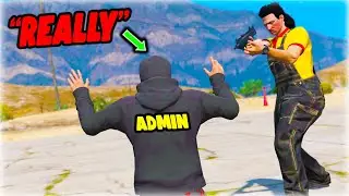 GTA RP - TAKING A SERVER ADMIN HOSTAGE | #Shorts