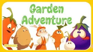 🎶Rabbit Aria's Magical Garden Adventure | Super Cute Kids' Song | Learn About Growing Food 🌱