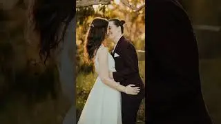 Sunset Wedding Portraits | Lesbian Wedding on the Sunshine Coast