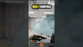 One Shot, One Kill Mag 7 Rampage in CS2! #cs2