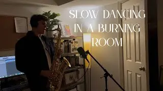 John Mayer - Slow Dancing In A Burning Room (Jordan Burnett Saxophone Cover)
