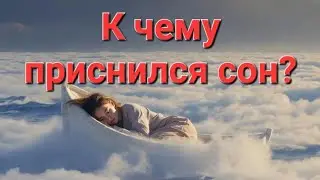What did the dream mean?