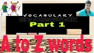 A to Z words ( 26&times;5=130 words)