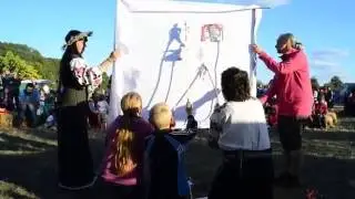 Family Life in Rural Ukraine: Our Village Shadow Theatre on tour