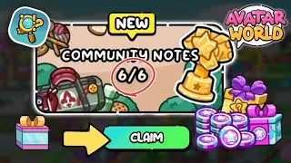 NEW UPDATE! ✅ ALL NEW SEFCRETS (COMMUNITY NOTES 6/6) OF COUNTRY CLUB IN AVATAR WORLD 🌎 