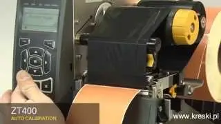 Drukarka ZT410- Automatyczna kalibracja *KRESKI Sp.j.*
