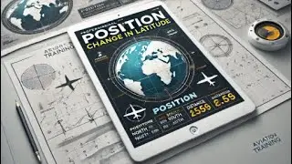ATPL General Navigation 061 - Ep.05: Position - Change in Latitude | ATPL Training | ATPL Exams