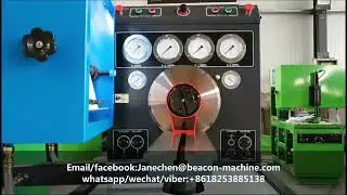 Electronic test equipment MINI12PSB-A with slope 12psb diesel fuel injection pump test bench
