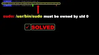 sudo: /usr/bin/sudo must be owned by uId 0 problem in linux | fix corrupted sudo file in redhat