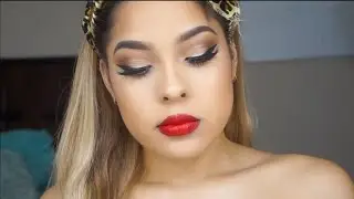 CLASSIC RED LIP DATE NIGHT MAKEUP | NINAMOUR