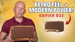Edifier D32 Review India Retro Design + Modern Wireless Sound!