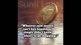 Whoever said money can&rsquo;t buy happiness simply didn&rsquo;t know where to go shopping. #livelightly