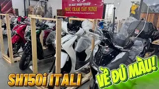 Honda SH150i ITALI về đủ màu, báo giá xe mùa Tết 2026
