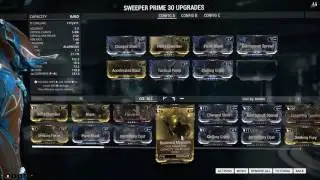 Warframe adding forma to sweeper prime