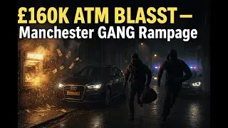 Manchester ATM Gang Steals &pound;160K &mdash; Explosives, Stolen Cars & City in Fear | UK True Crime