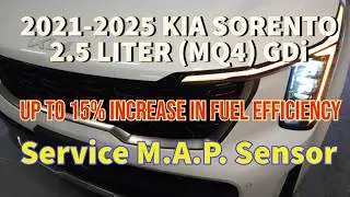 2021-2025 KIA SORENTO (MQ4) 2.5L (GDi) Replace Manifold Absolute Pressure (MAP) Sensor