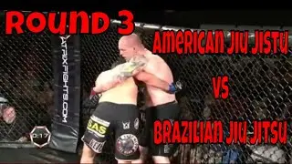 Tim Carpenter And Guybson Sa Square Off In Round 3 American Jiu Jitsu Vs Brazilian Jiu Jitsu In Mma.