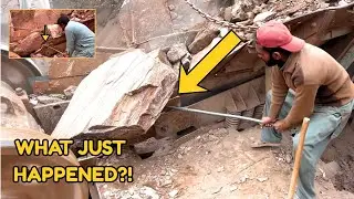 BIG ROCK 🪨 Crusher Machine - FULL Powerfull Process A Giant in Action-Big Rock Crushing#asmrvideo