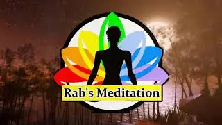 Beautiful Flute Music, Relax Meditation, Positive Water Waves Sound | Rab's Meditation