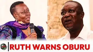 Kimenuka!! Ruth Odinga Asaks Oburu Odinga To Step Down For Babu Owino