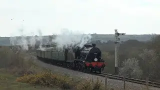 31806 returns to service - Swanage Railway Blue Timetable 14/04/21
