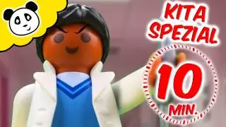 ⭕ PLAYMOBIL Krankenwagen 🚑 KITA B&Ouml;SER UNFALL IN DER SCHULE SPECIAL 🚑 Pandido TV