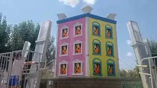 Warner Bros Madrid con niños pequeños, Cartoon Village 👍