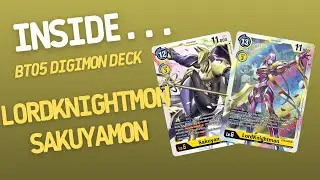 LordKnightmon & Sakuyamon Deck - BT05 DIGIMON CARD GAME | Inside with Jo&atilde;o Ricardo Ep179