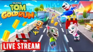 Talking Tom Gold Run LIVE  Stream Gameplay Episode 31