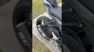 ZX6R SC Project Exhaust Start 🏆🔥 #viralreels #exhaust #bikelife #scprojectexhaust #kawasakizx6r