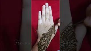 One string beautiful mehndi design.#mehndi #henna #mehendi#short #simple  #foryou#shorts
