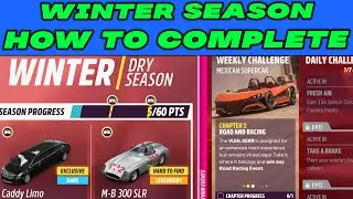 Winter Season in Forza Horizon 5 Guide | Collectibles Winter Smash 20 Snowmen | Photo Challenge