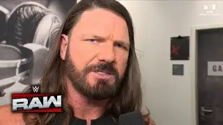 AJ Styles Promises Gunther Will TAP OUT After Shocking RAW Interview