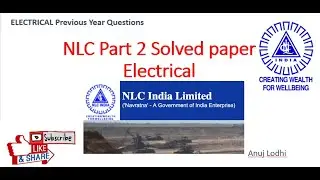 NLC Previous Year Paper Part 2