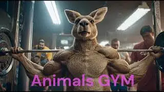 &ldquo;Muscular Animals in the Gym | Ultra Realistic AI Animation | Funny Bodybuilder Wildlife&rdquo;