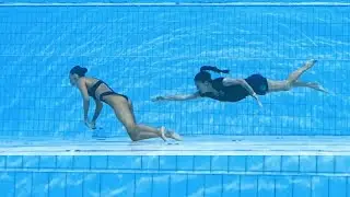 U.S. coach makes dramatic rescue of artistic swimmer at world championships l ABC7
