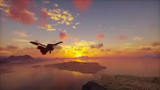 A Minecraft Mesa Cinematic | RTX 4070 Super with Distant Horizons (512 Chunks)